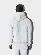 GREY YL LOGO HOODIE