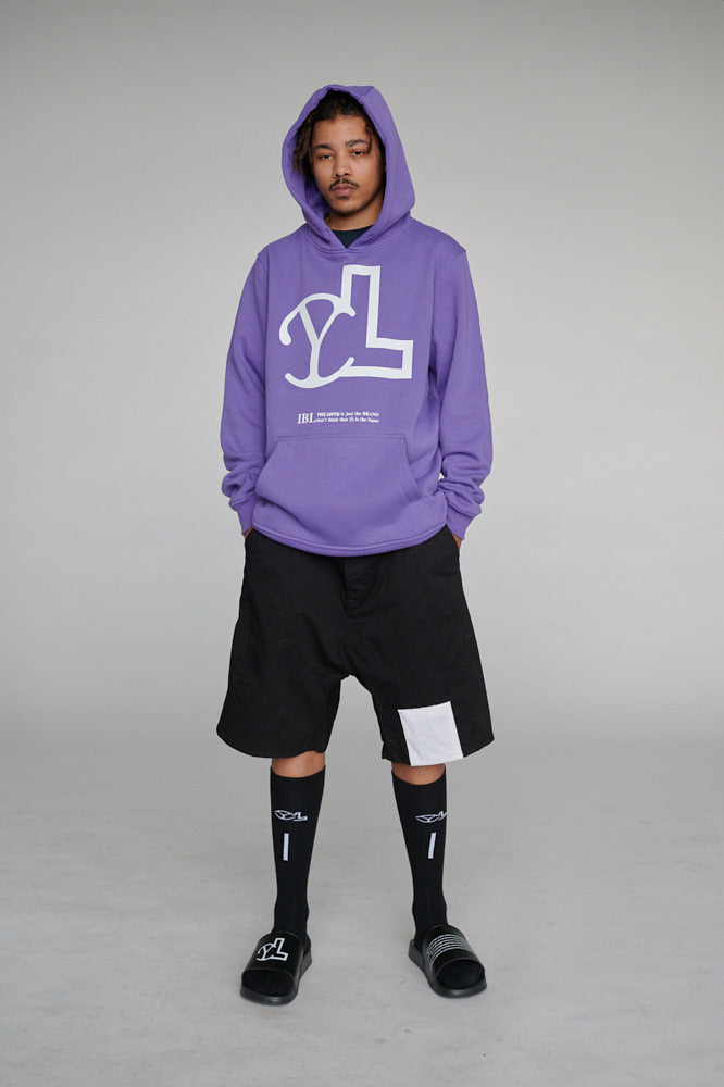 PURPLE YL CLUB HOODIE