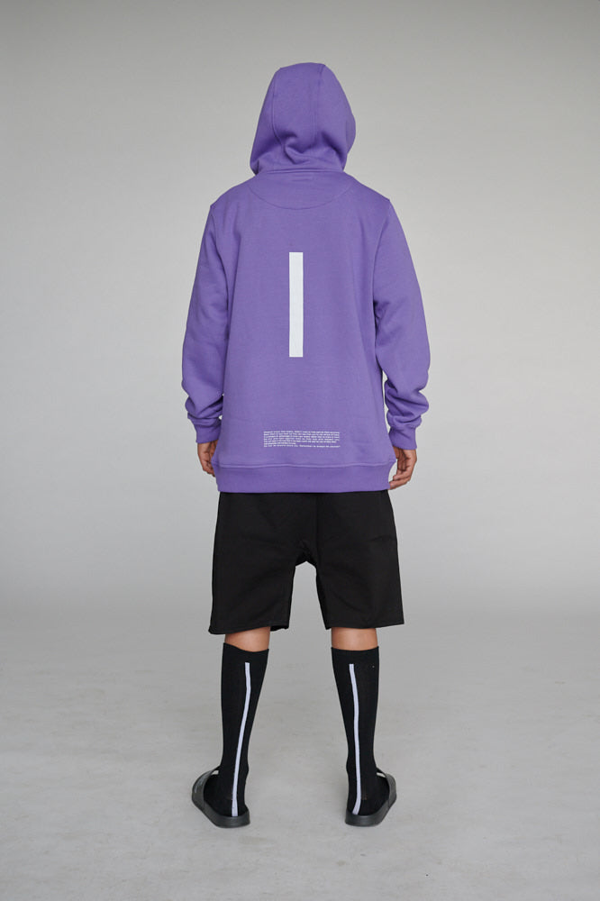 PURPLE YL CLUB HOODIE