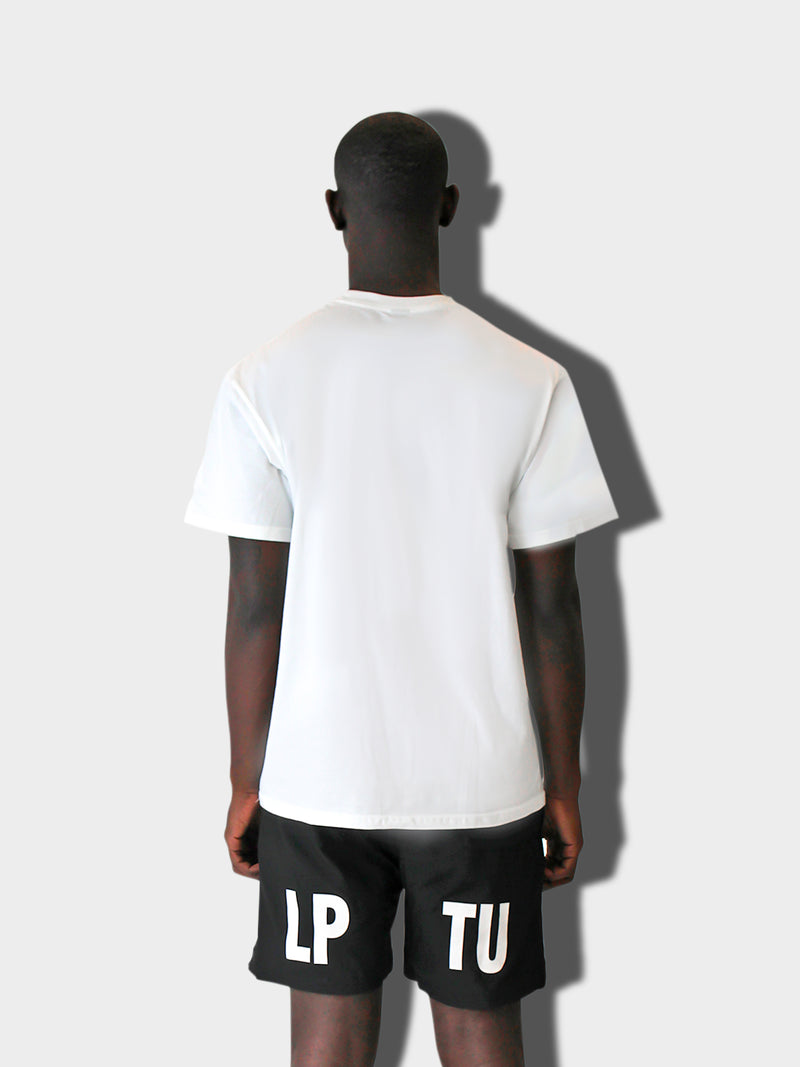 YL WHITE BASIC TEE