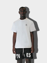 YL WHITE BASIC TEE