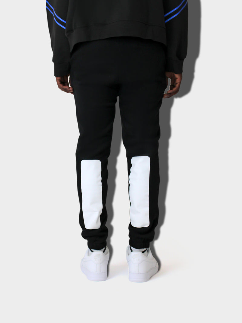 BLACK SPIDER YL LOGO JOGGER PANT