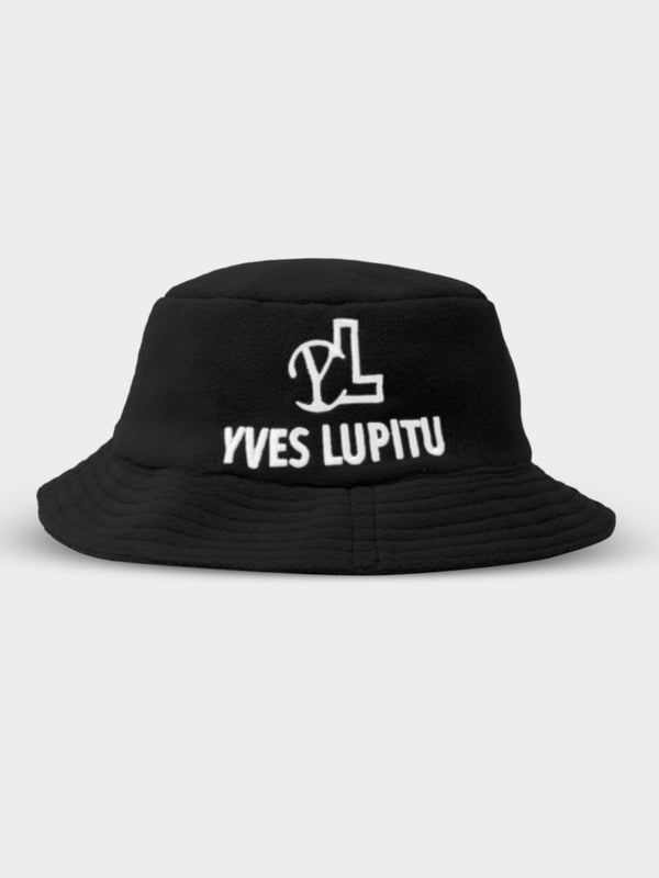 BLACK YL BUCKET HAT