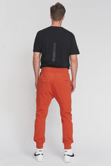 RED DISTURBIA WAVE SWEAT PANT - YVES LUPITU