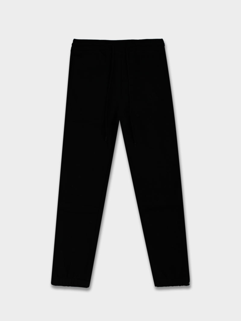 FULL BLACK YL LOGO JOGGER PANT