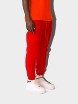 FULL RED YL LOGO JOGGER PANT