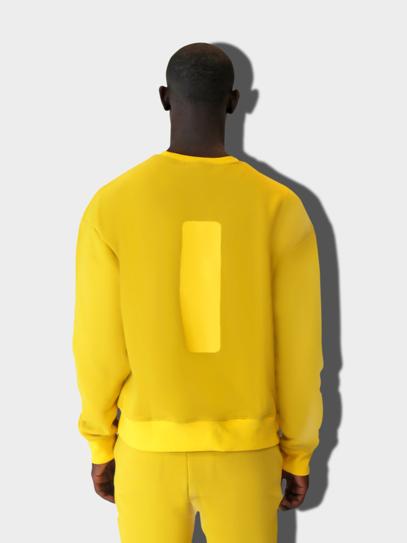 FULL YELLOW YL LOGO SWEATER