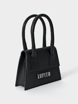 LE CHIC LUPITU BLACK HANDBAG