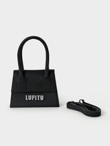 LE CHIC LUPITU BLACK HANDBAG