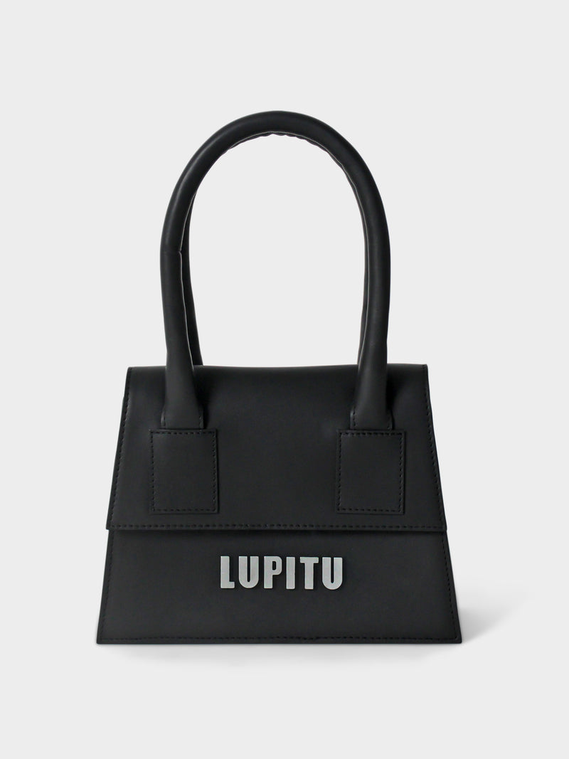 LE CHIC LUPITU BLACK HANDBAG