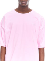 LIGHT PINK OVERSIZE YVES LUPITU TEE - YVES LUPITU