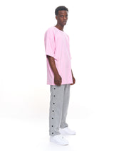 PRE-ORDER OVERSIZE LIGHT PINK YVES TEE - YVES LUPITU