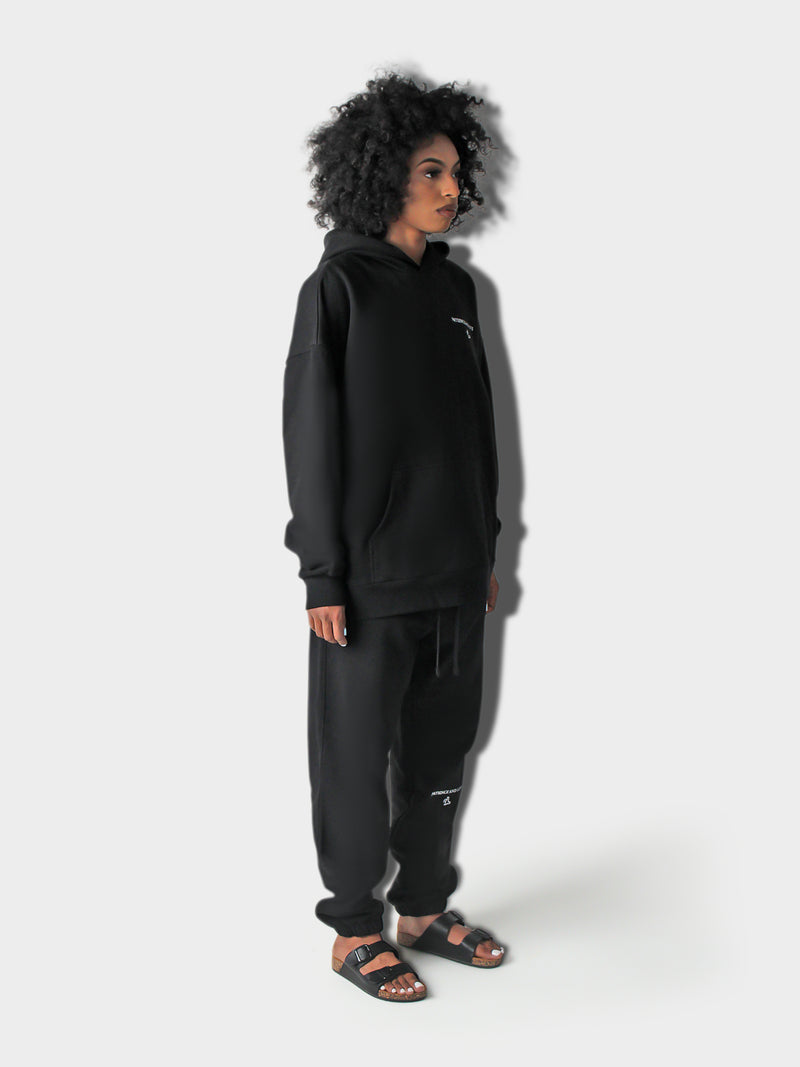 PATIENCE BLACK YVES HOODIE