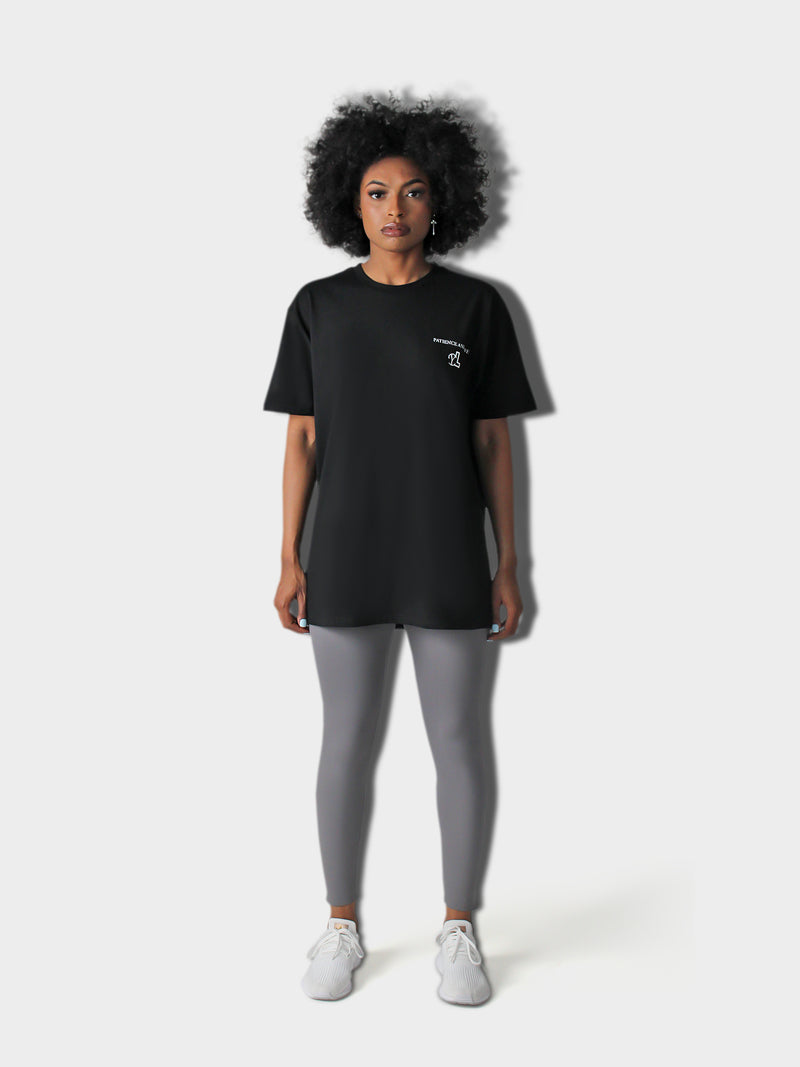 PATIENCE BLACK YVES TEE