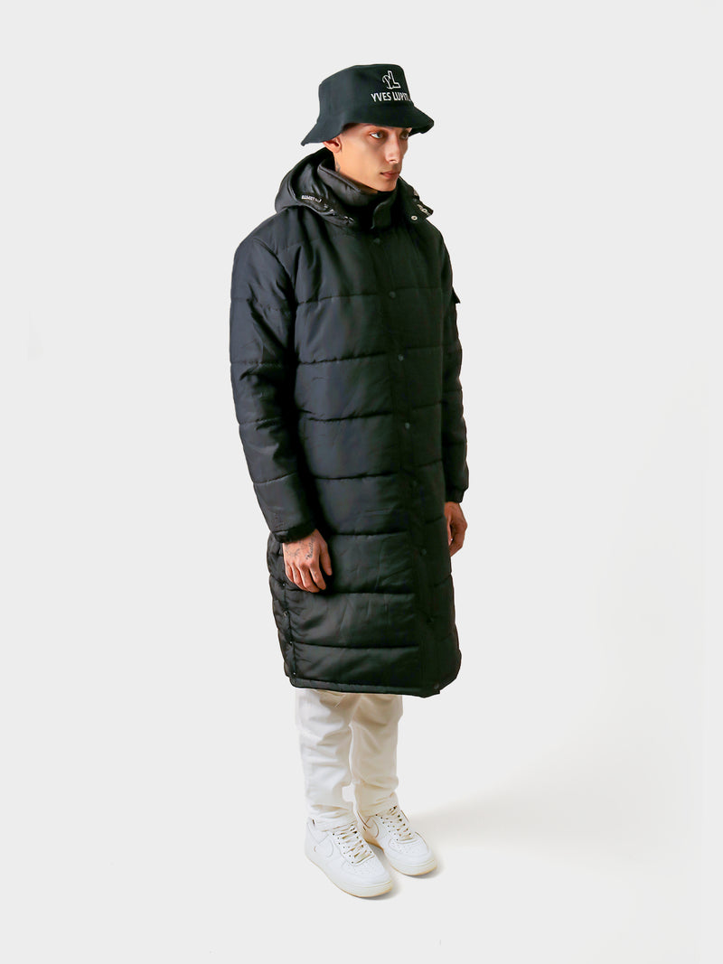 PUFFER COAT YVES LUPITU BLACK