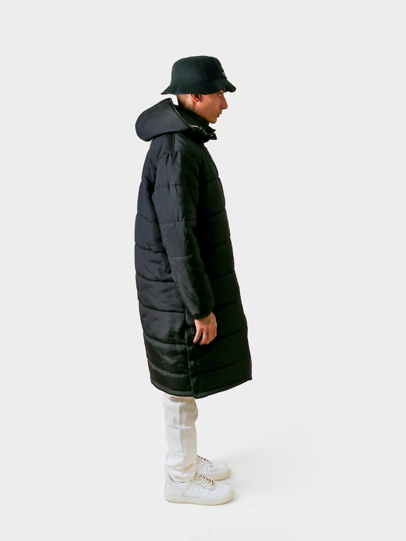 PUFFER COAT YVES LUPITU BLACK