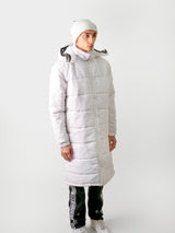 PUFFER COAT YVES LUPITU WHITE