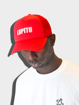 RED LUPITU TRUCKER CAP