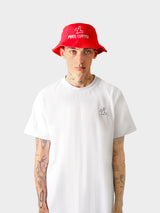 RED YL BUCKET HAT