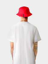 RED YL BUCKET HAT