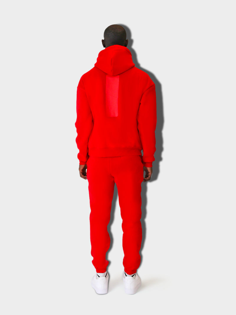 RED YL LOGO JOGGER PANT