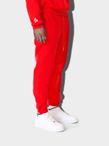 RED YL LOGO JOGGER PANT