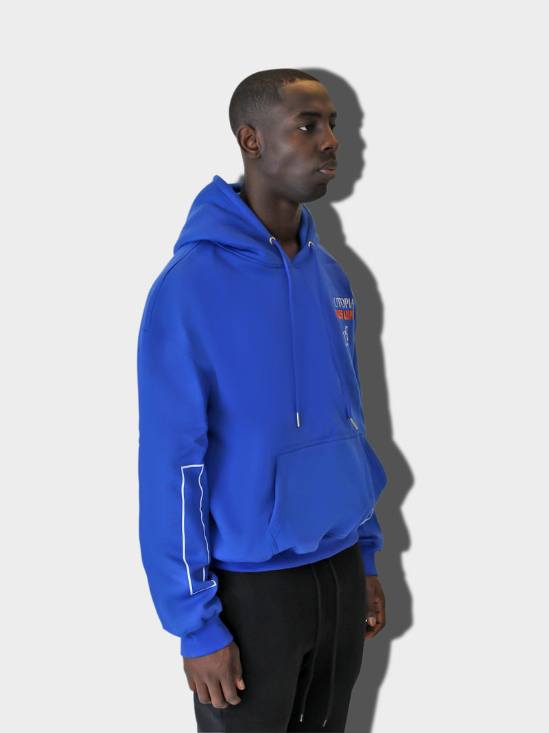 UTOPIA BLUE YVES LUPITU HOODIE