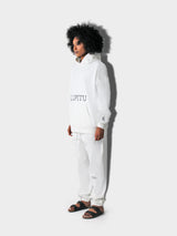 WHITE LUPITU HOODIE