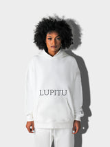 WHITE LUPITU HOODIE