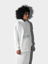 WHITE LUPITU HOODIE