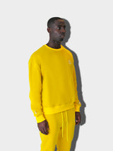 YELLOW YL LOGO SWEATER