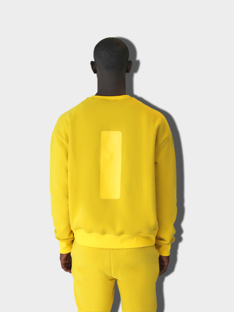 YELLOW YL LOGO SWEATER